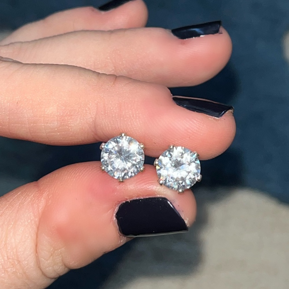 CZ Diamond Studs